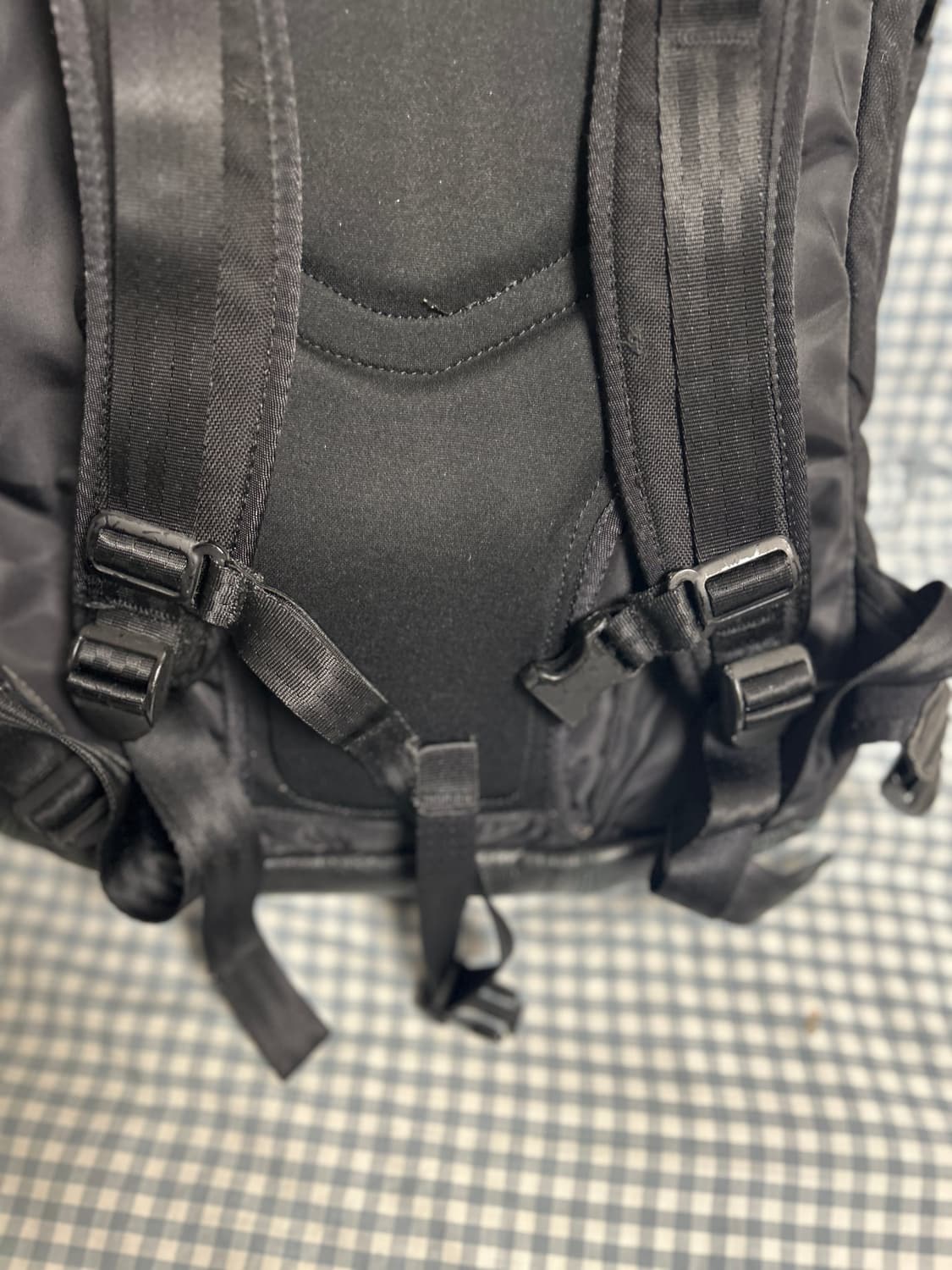 VISVIM 올드비즈빔 소프넷콜라보 발리스틱 올블랙 백팩 25L 상품이미지3