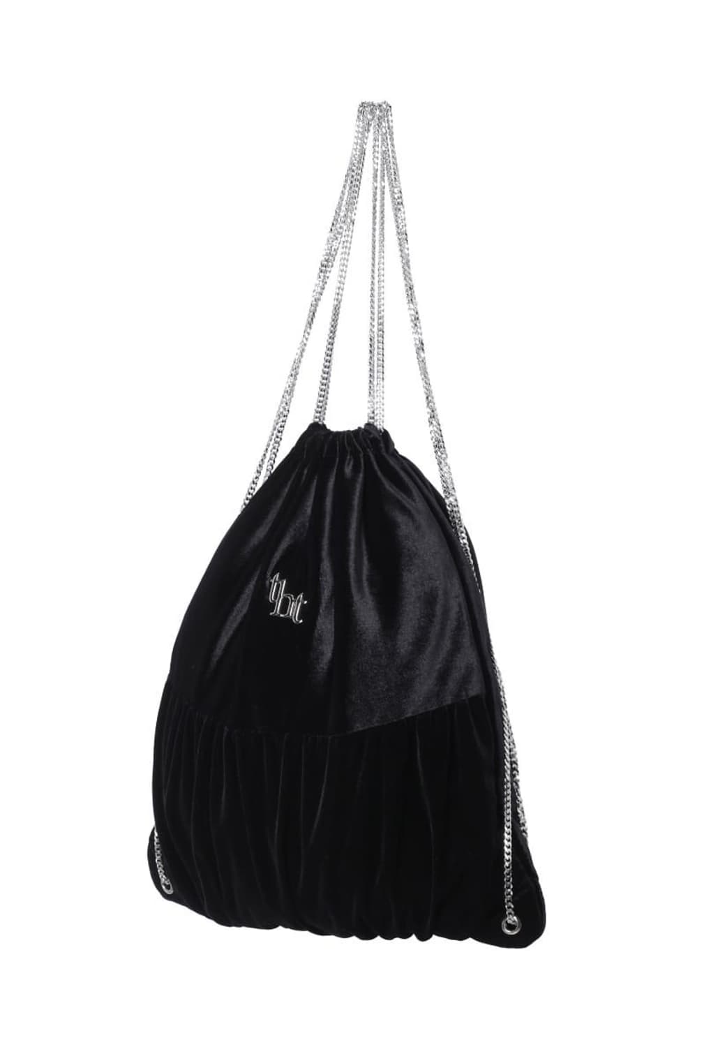 쓰리타임즈 벨벳 체인 백팩 상품이미지2