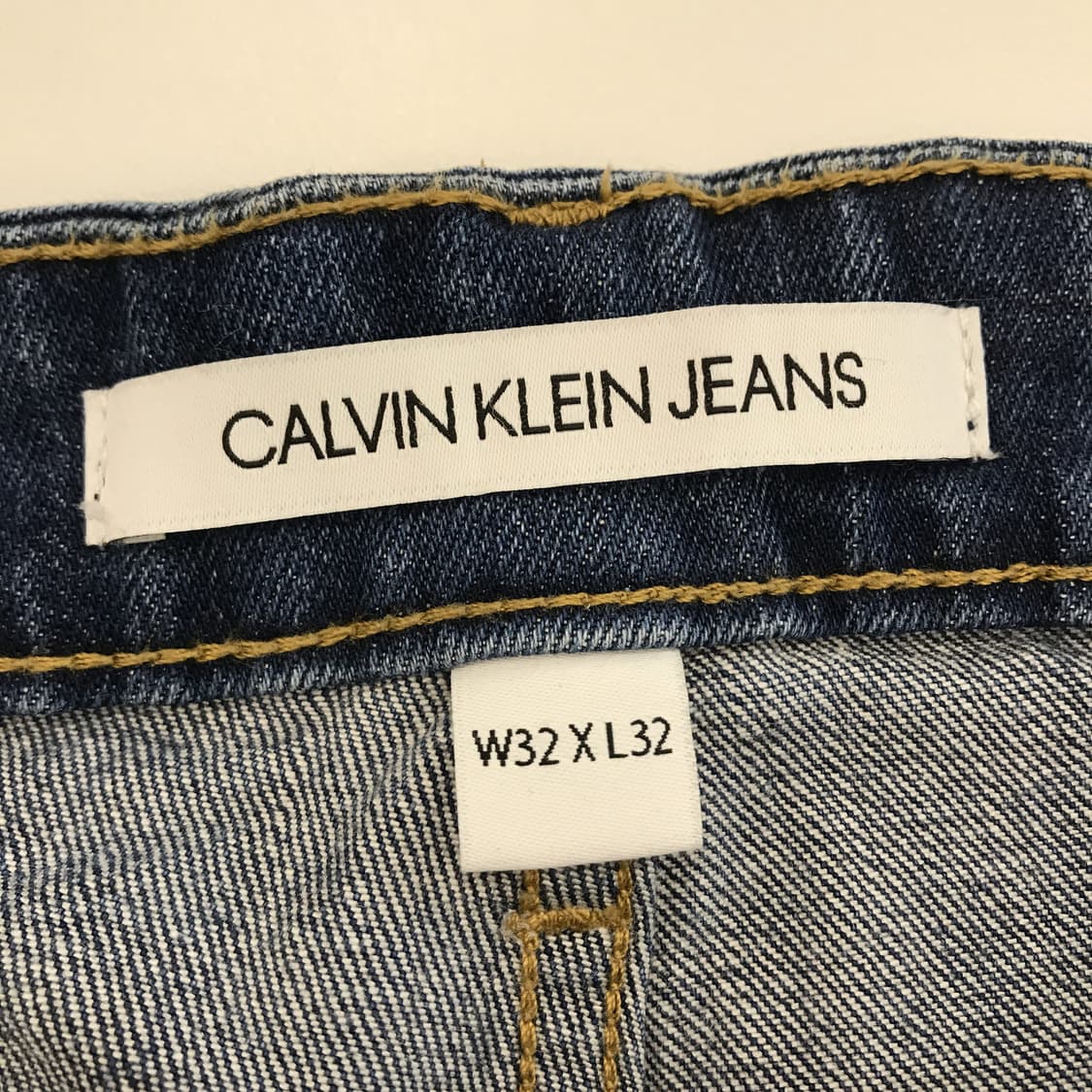 캘빈클라인 슬림스트레이트 청바지 [32x32] 상품이미지5
