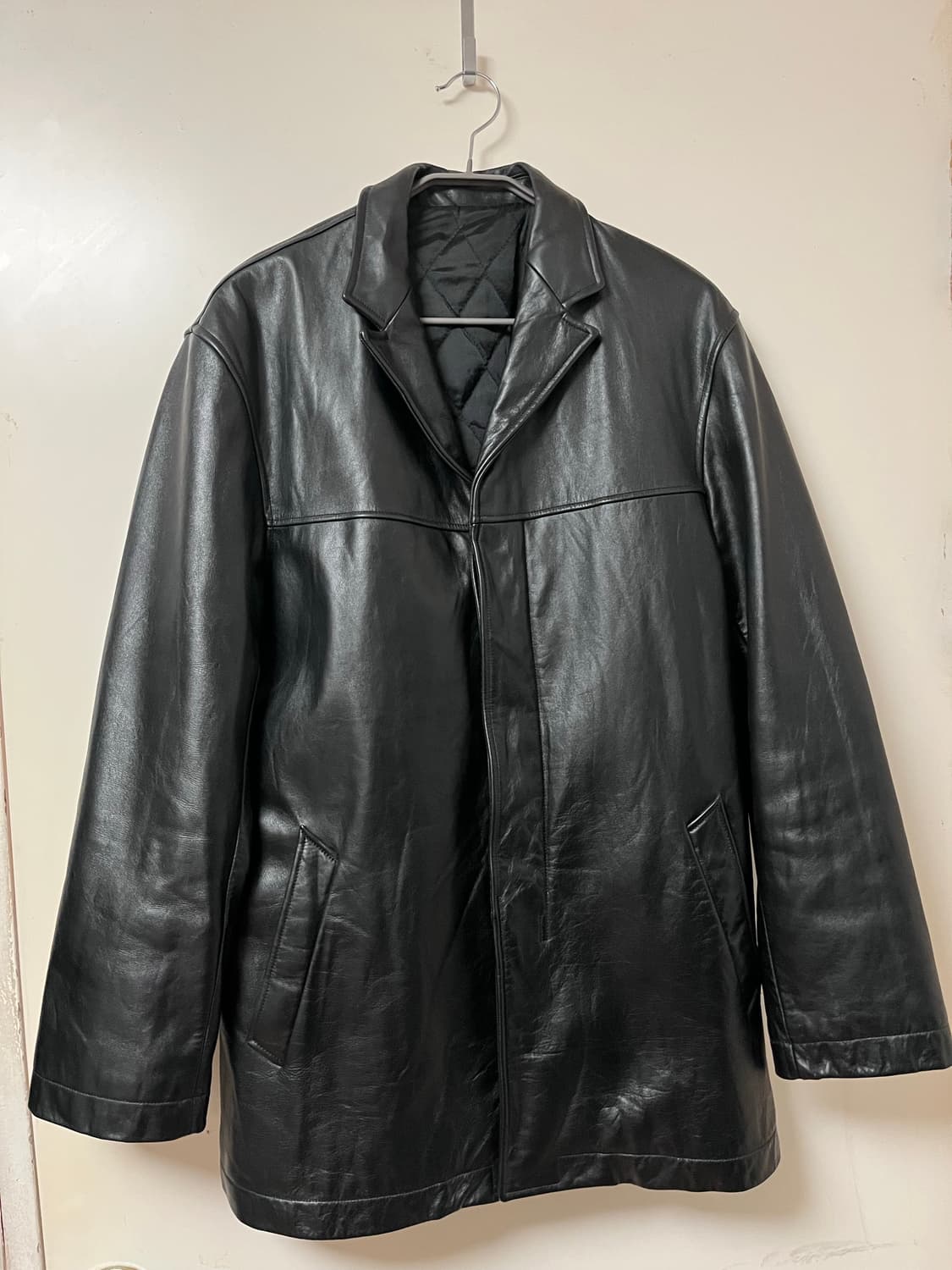 무슈니콜 레더자켓 상품이미지1