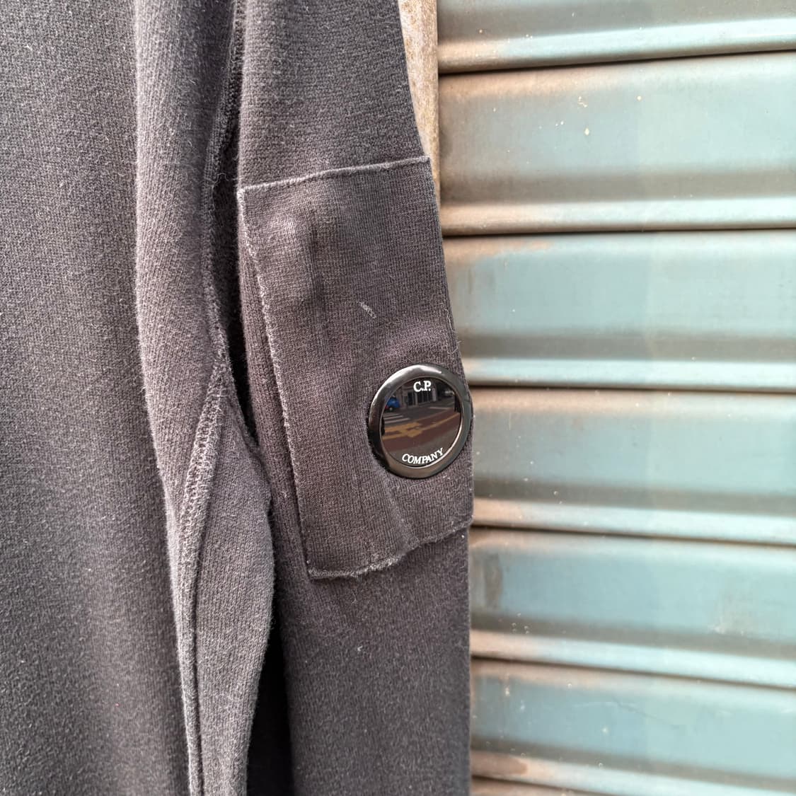 씨피컴퍼니 블랙 플리티드 니트 상품이미지3