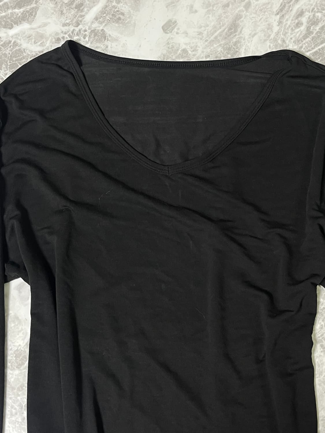 (Unknown)v neck long sleeve  상품이미지3