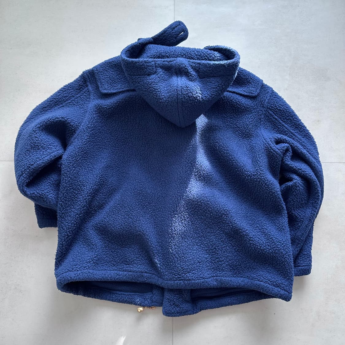 베이프 포스트오버롤즈 플리스 더플 코트 상품이미지7