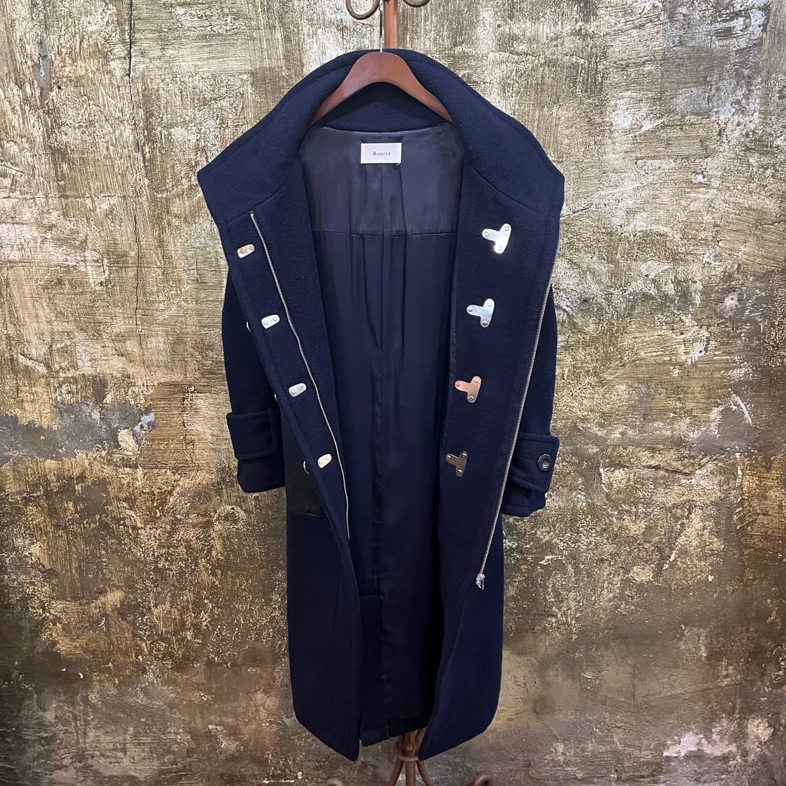 룸쉐 Rumché 파이어맨 울 롱코트 상품이미지7