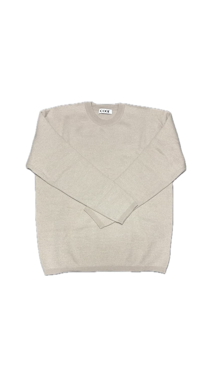 쿠어 탑필 울 라운드 니트 상품이미지2