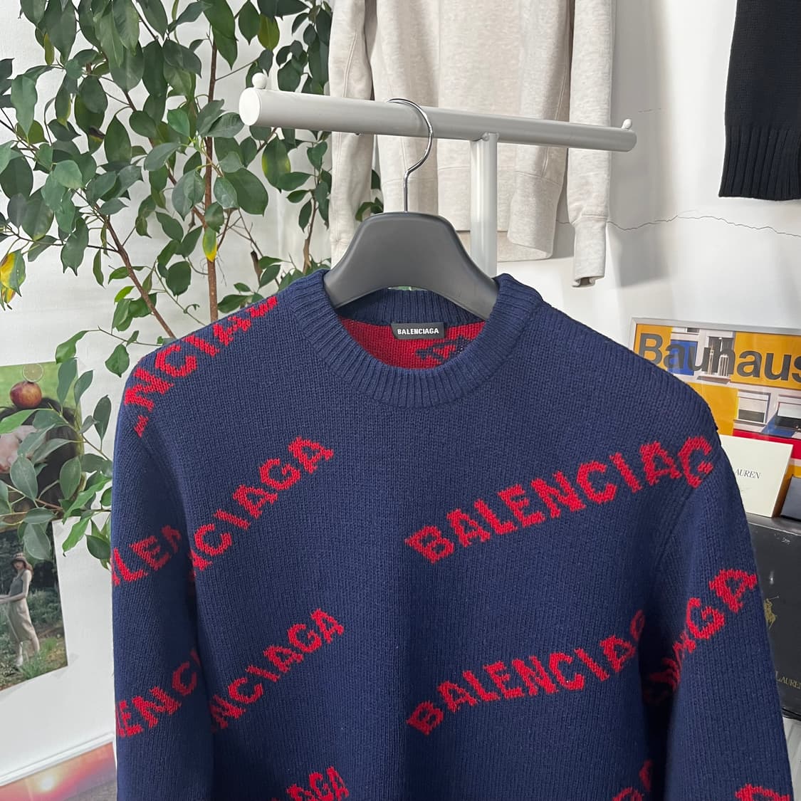 발렌시아가 멀티로고 울니트 S 상품이미지2