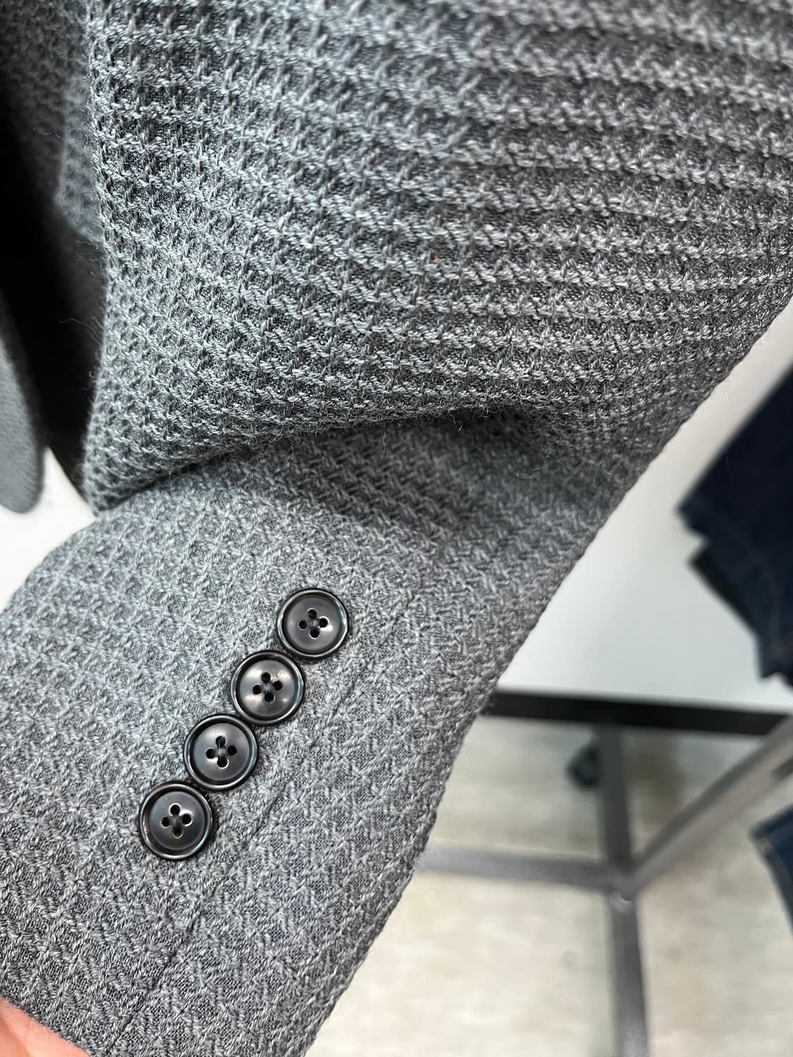 100) 알레그리 와플 니트자켓  상품이미지4