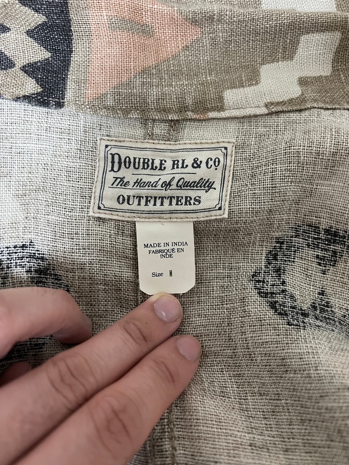 RRL 더블알엘 나바호 리넨 초어자켓 상품이미지5