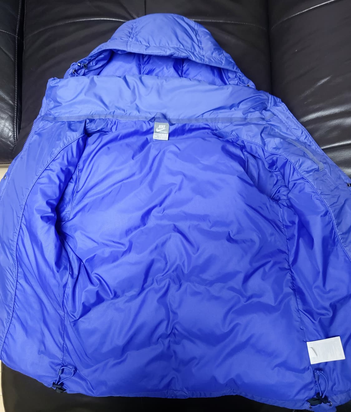 나이키 여성 컬러블록 후드 다운 패딩 (L)  상품이미지6