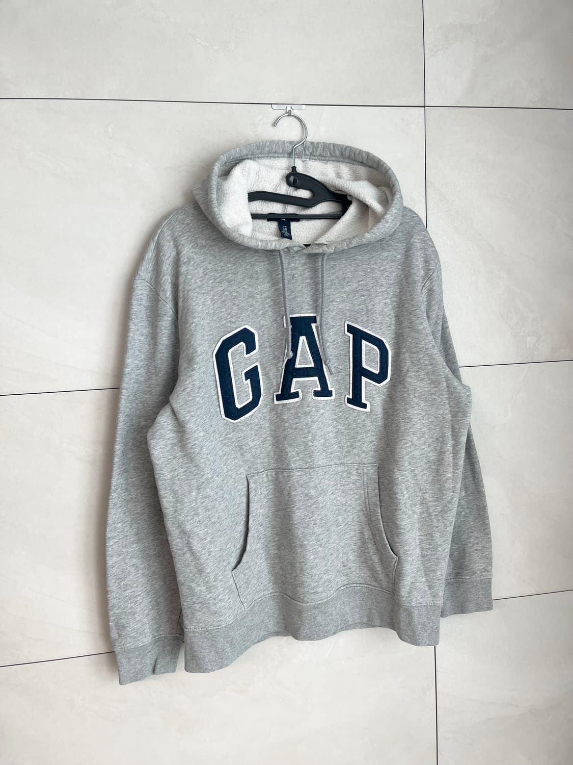 갭 GAP 후드티 그레이 (M) 상품이미지2