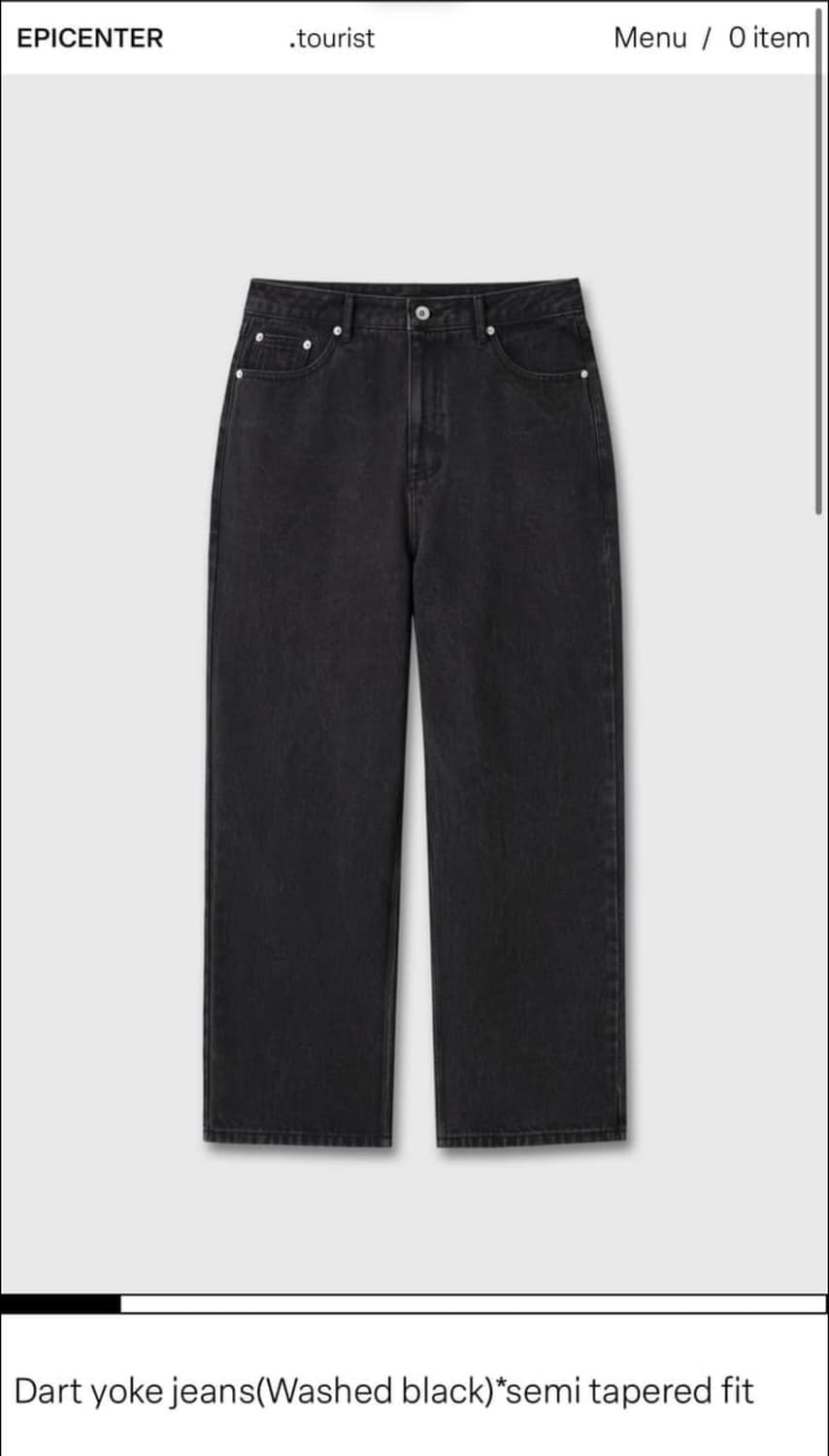 에피센터 투어리스트 dart yoke jeans-m 상품이미지1