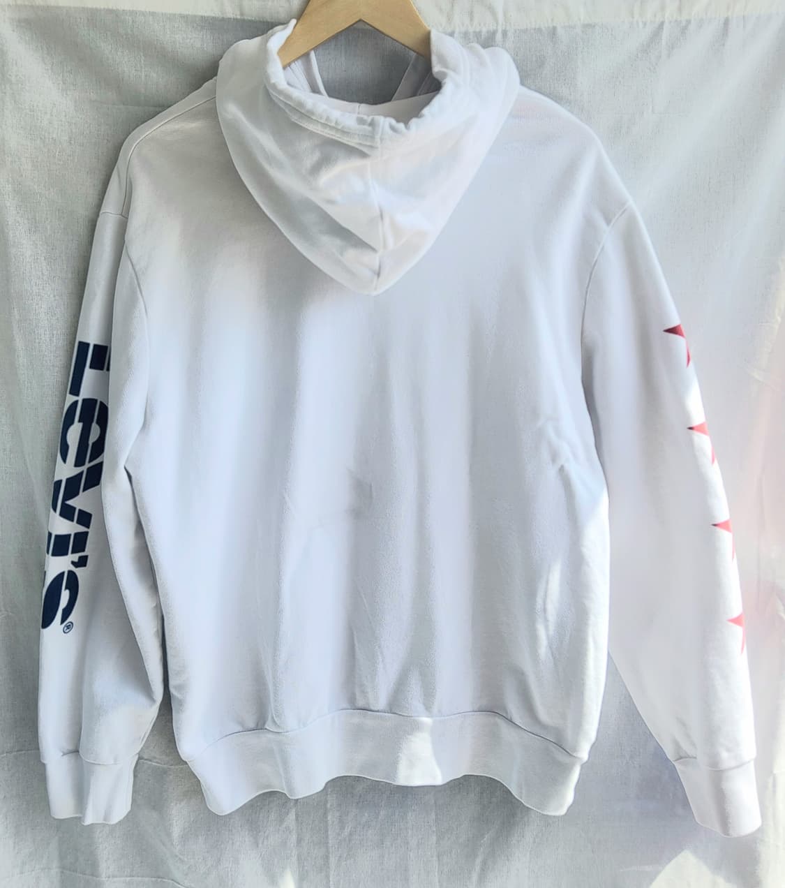 리바이스(LEVI'S) 남성용 시그니처 로고 코튼 후드 티셔츠 상품이미지2