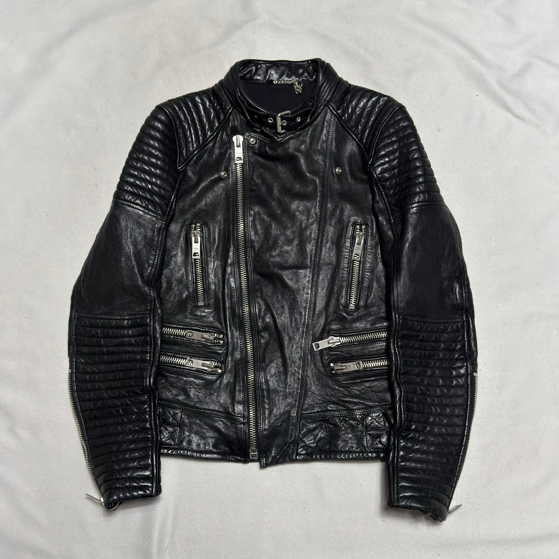 L 빈티지 양가죽 자켓 상품이미지2