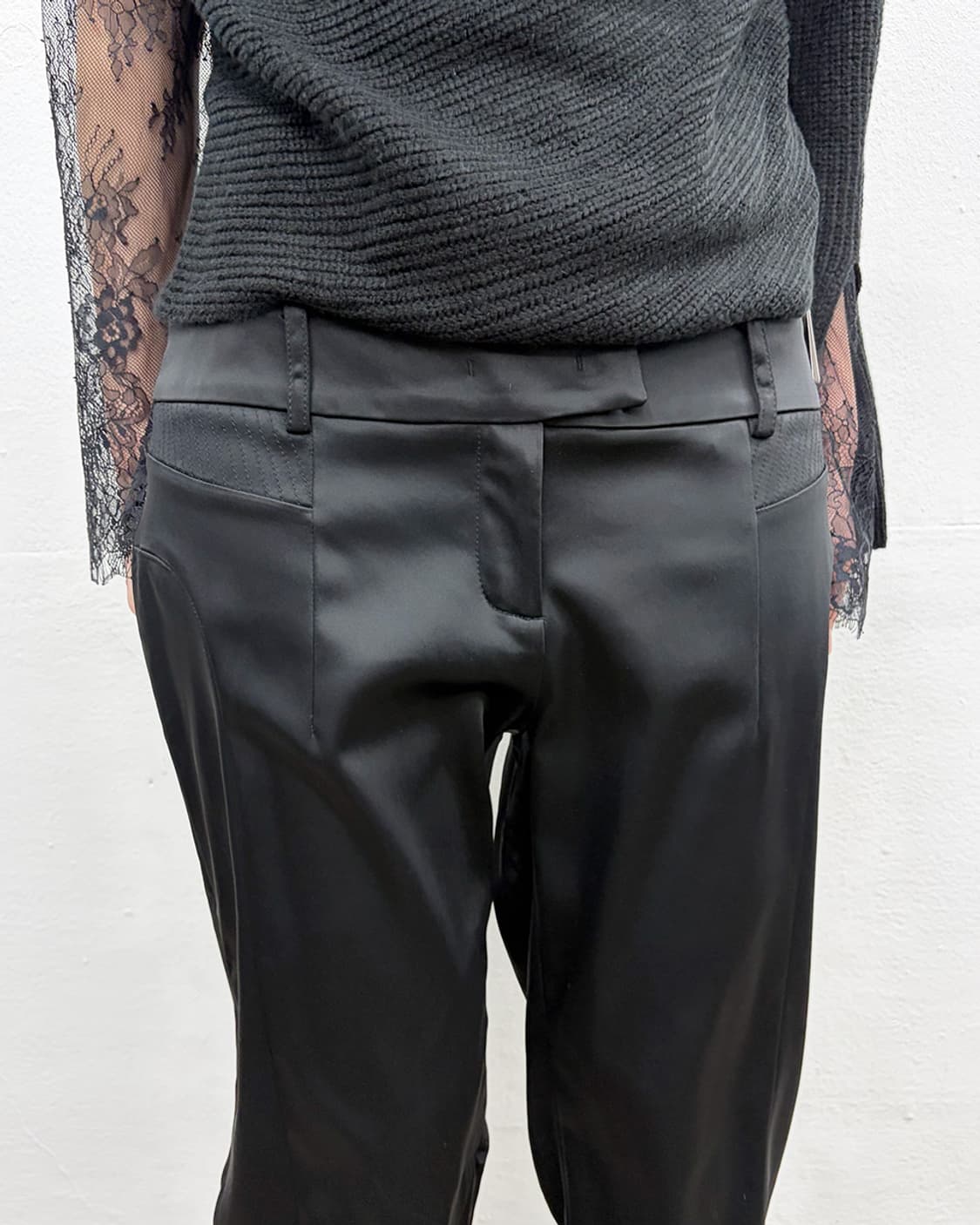 빈티지 새틴 트라우저 상품이미지4