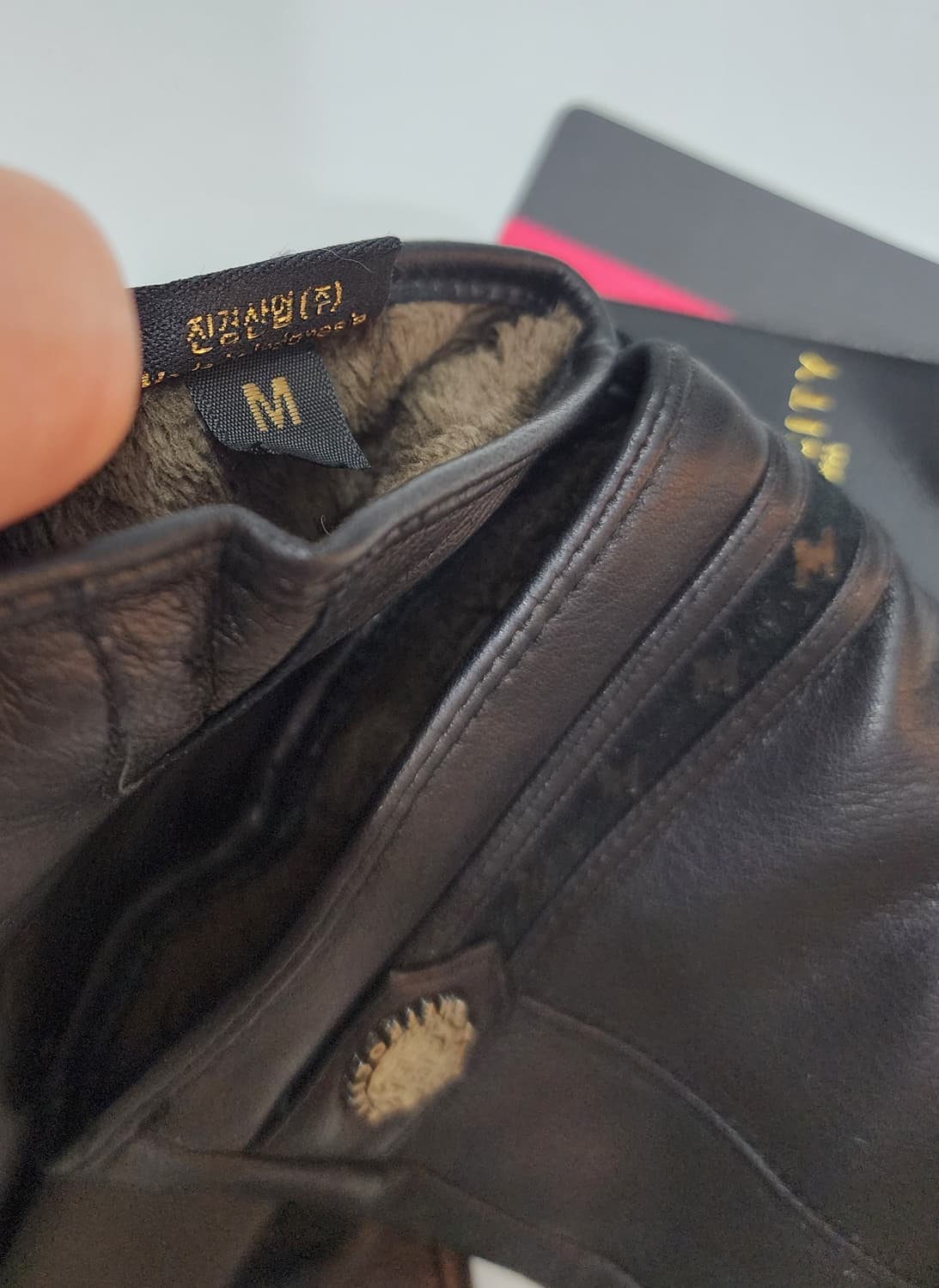 메트로시티 여성 가죽장갑 상품이미지2