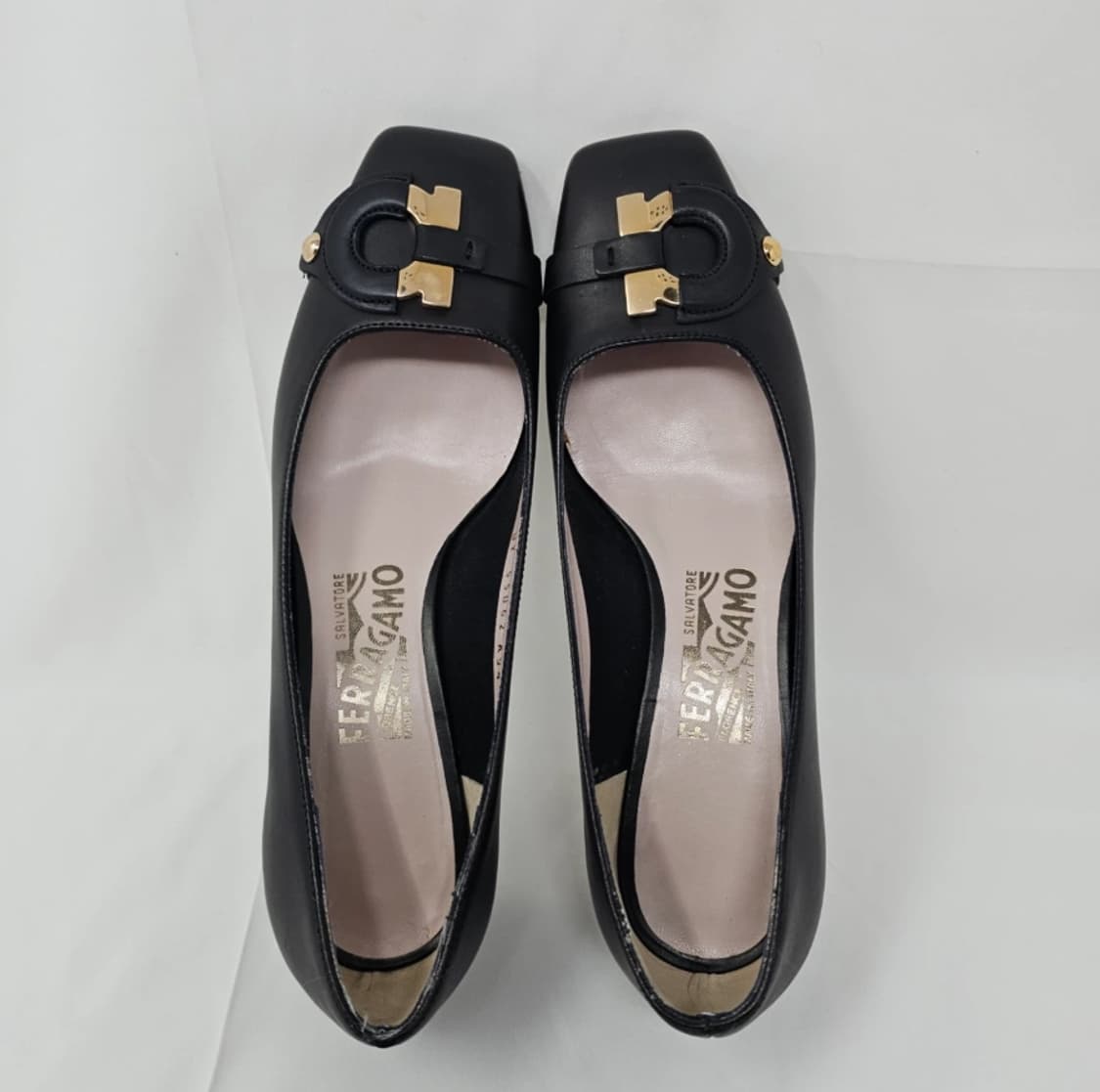 페라가모 간치니 블랙 구두 235mm 상품이미지6