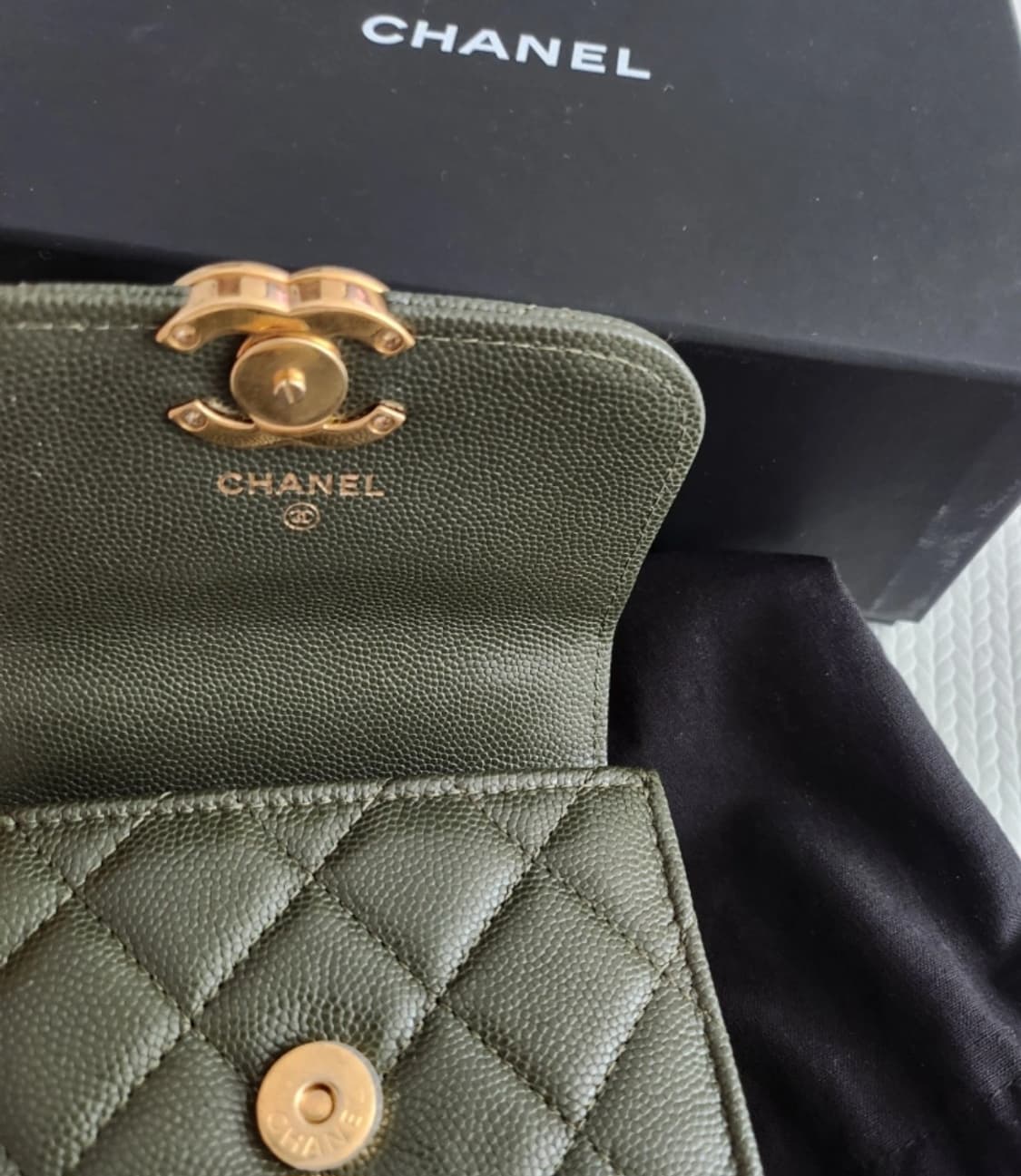 (정품)샤넬 캐비어 미니플랩백 상품이미지2