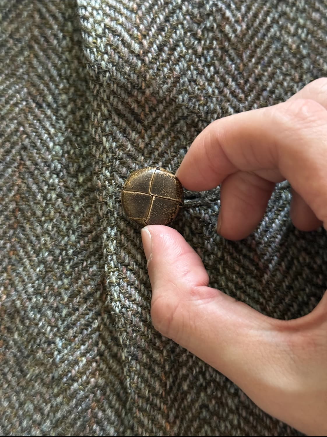 세인트 미쉘 헤리스트위드 울 헤링본 블레이저 상품이미지5