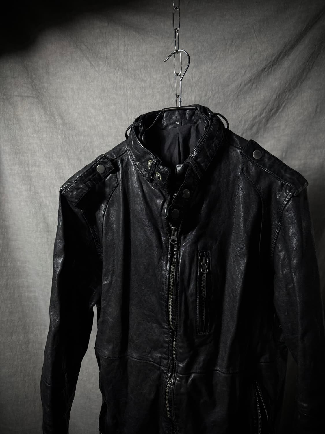 Vintage Lambskin Leather Jacket  상품이미지4