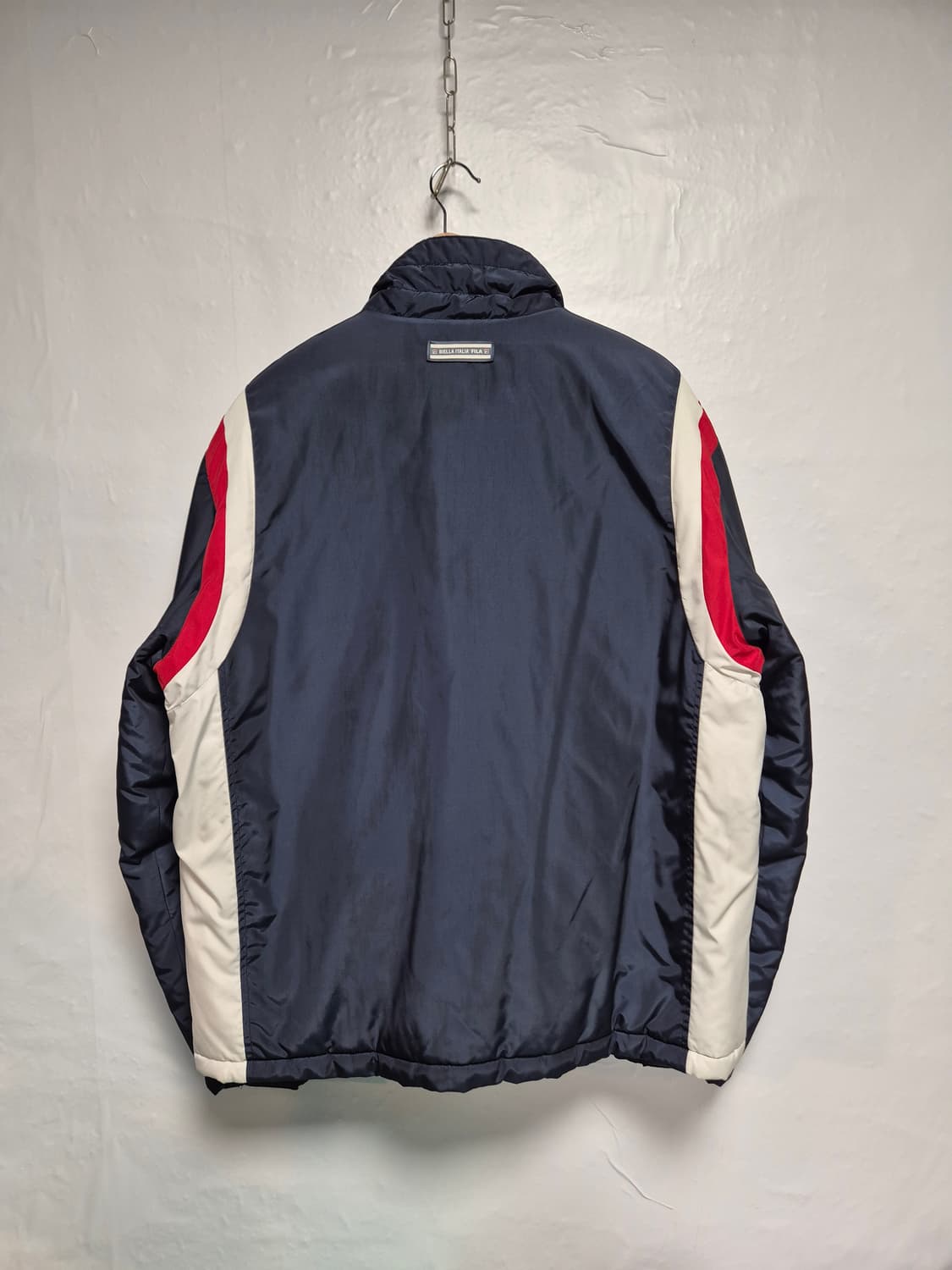 105 휠라 올드스쿨 네이비 바람막이 자켓 XL사이즈(상태A급) 상품이미지9