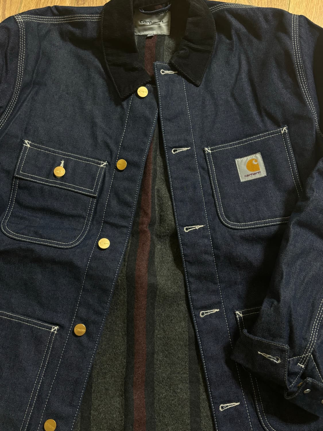 칼하트 데님 자켓  상품이미지3