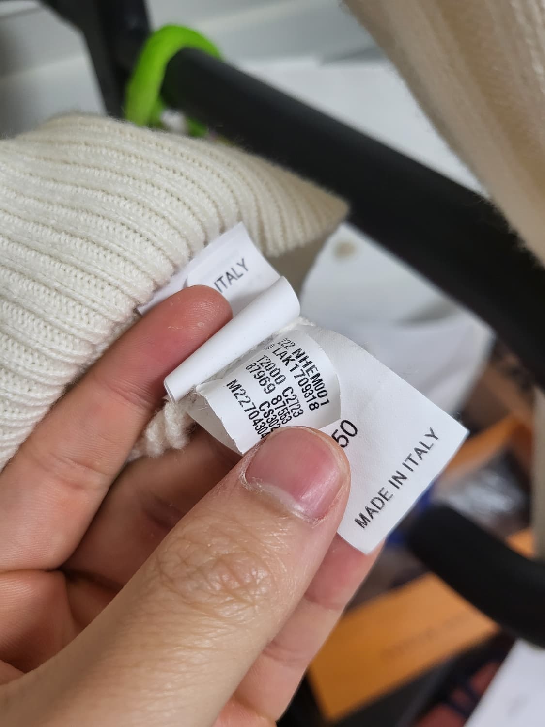 23FW 브루넬로쿠치넬리 캐시미어 니트집업 50 상품이미지6