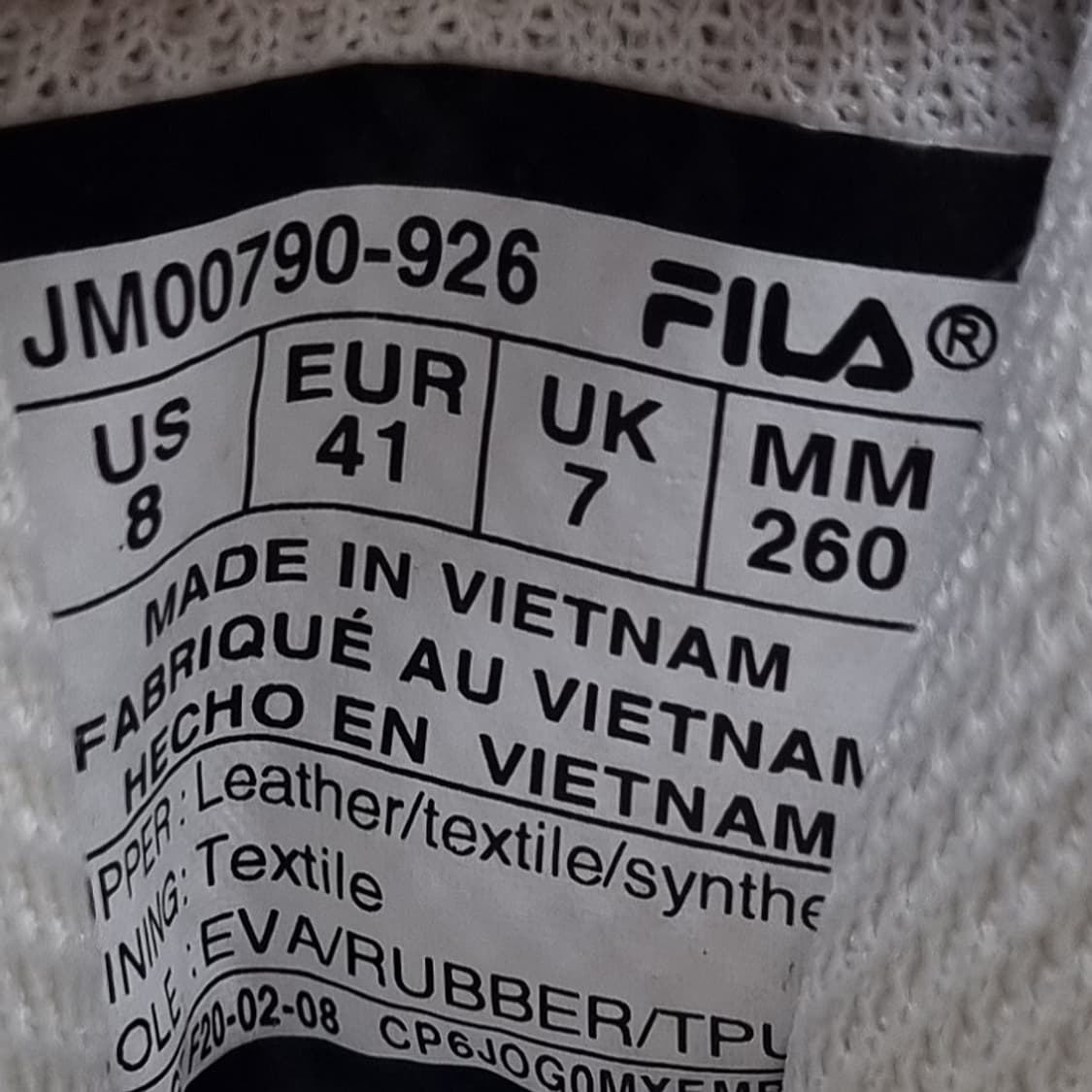 휠라 인터레이션 남성운동화260. 상품이미지6