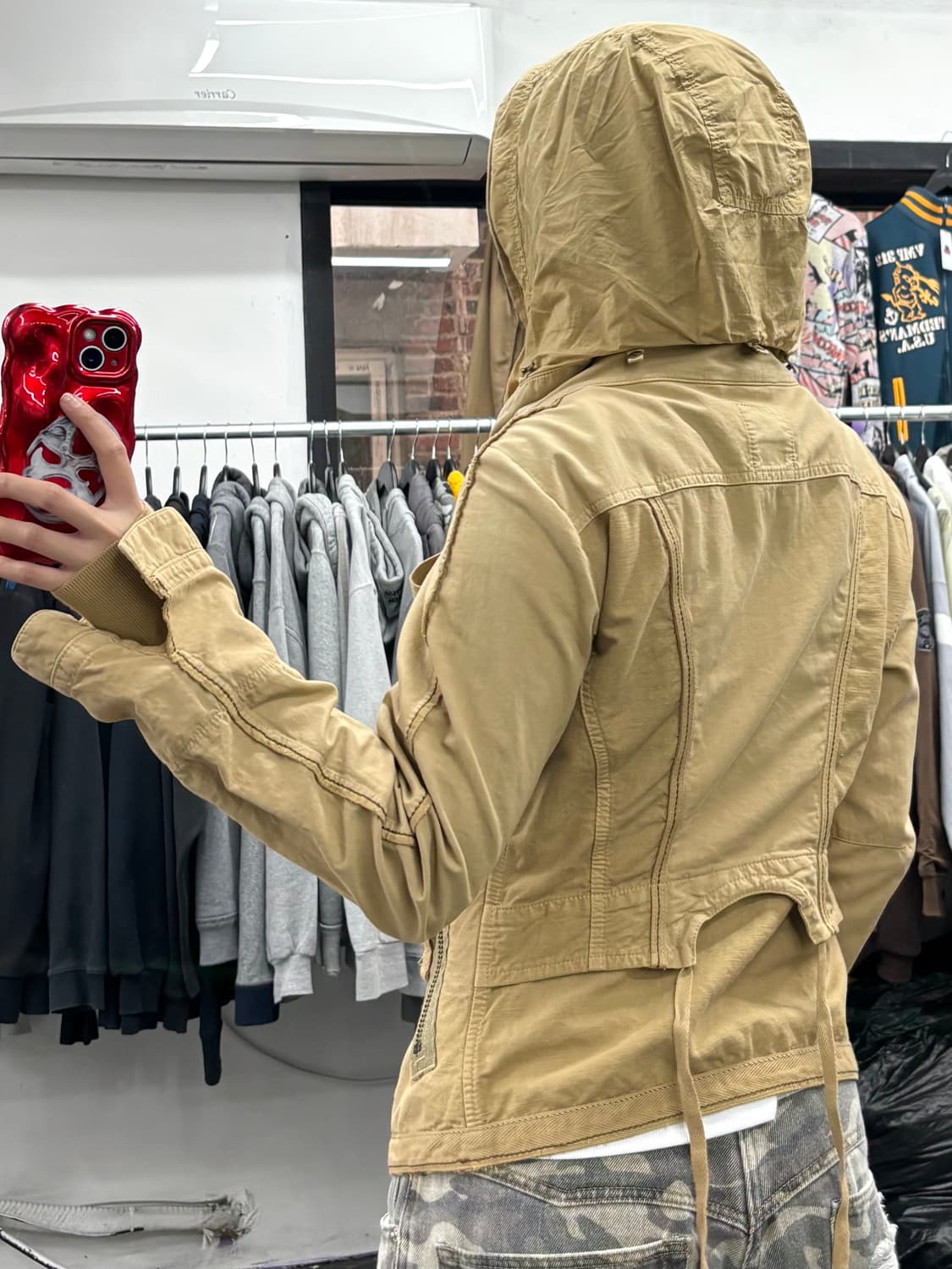 마리떼 프랑소와 저버 베이지 코튼 자켓 상품이미지5