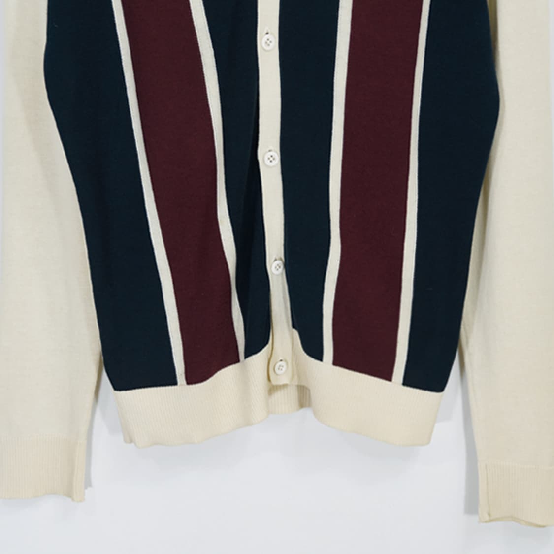 FRED PERRY 스트라이프가디건 상품이미지4