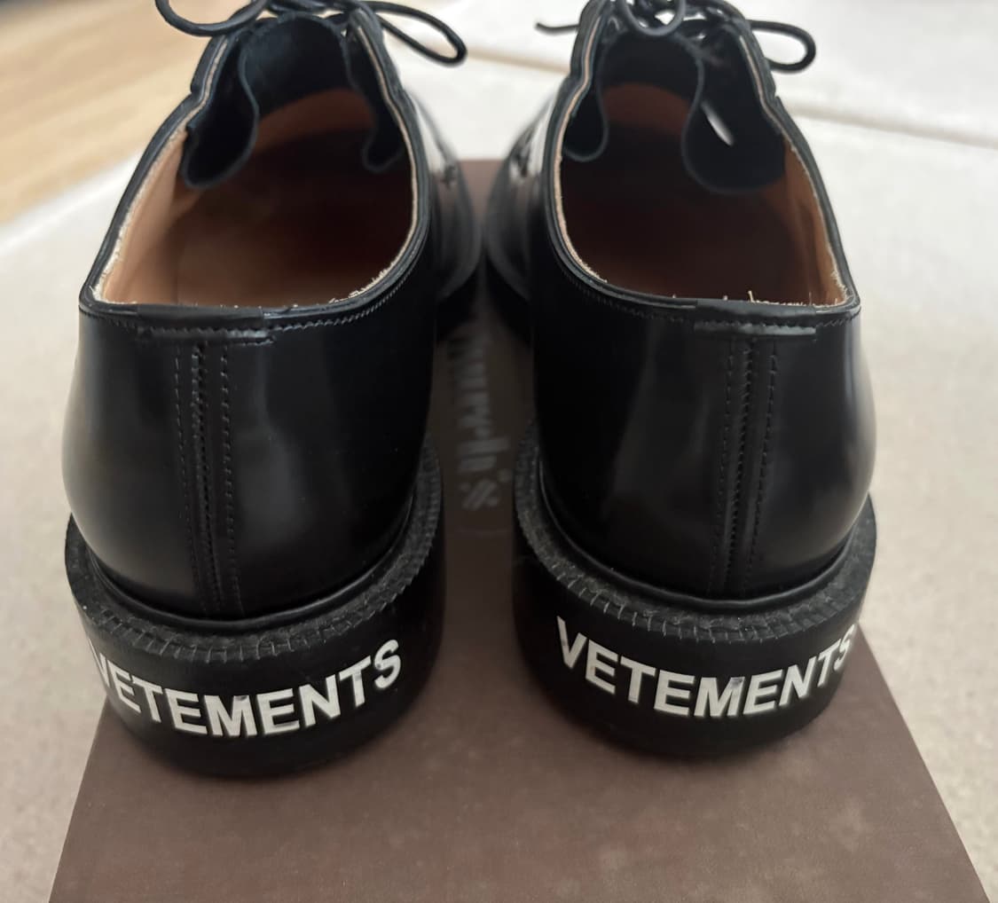 베트멍 처치스 새넌 더비 슈즈 블랙 / 42 상품이미지5