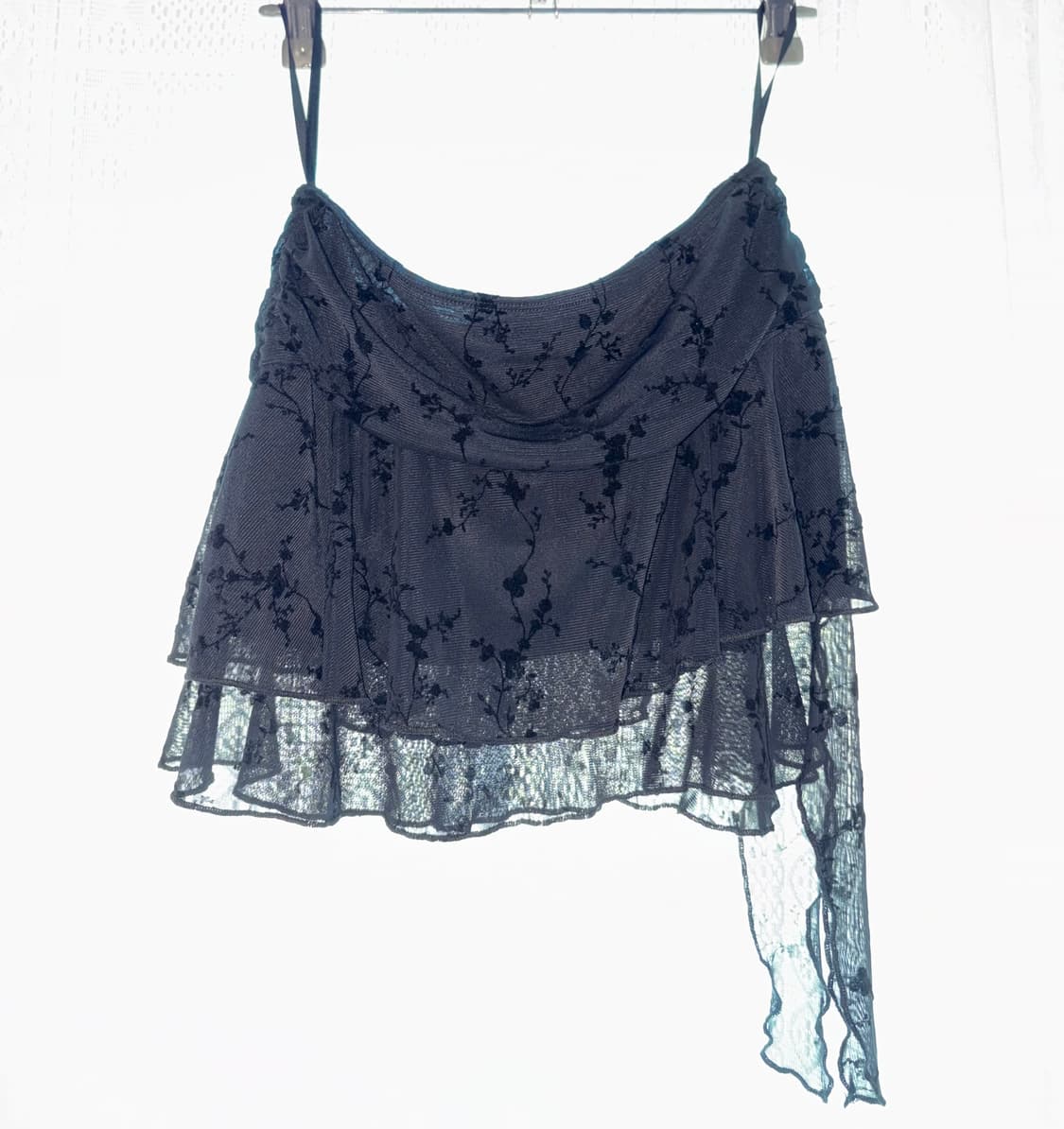 모텔락스 플로럴 쉬폰 스커트 상품이미지4