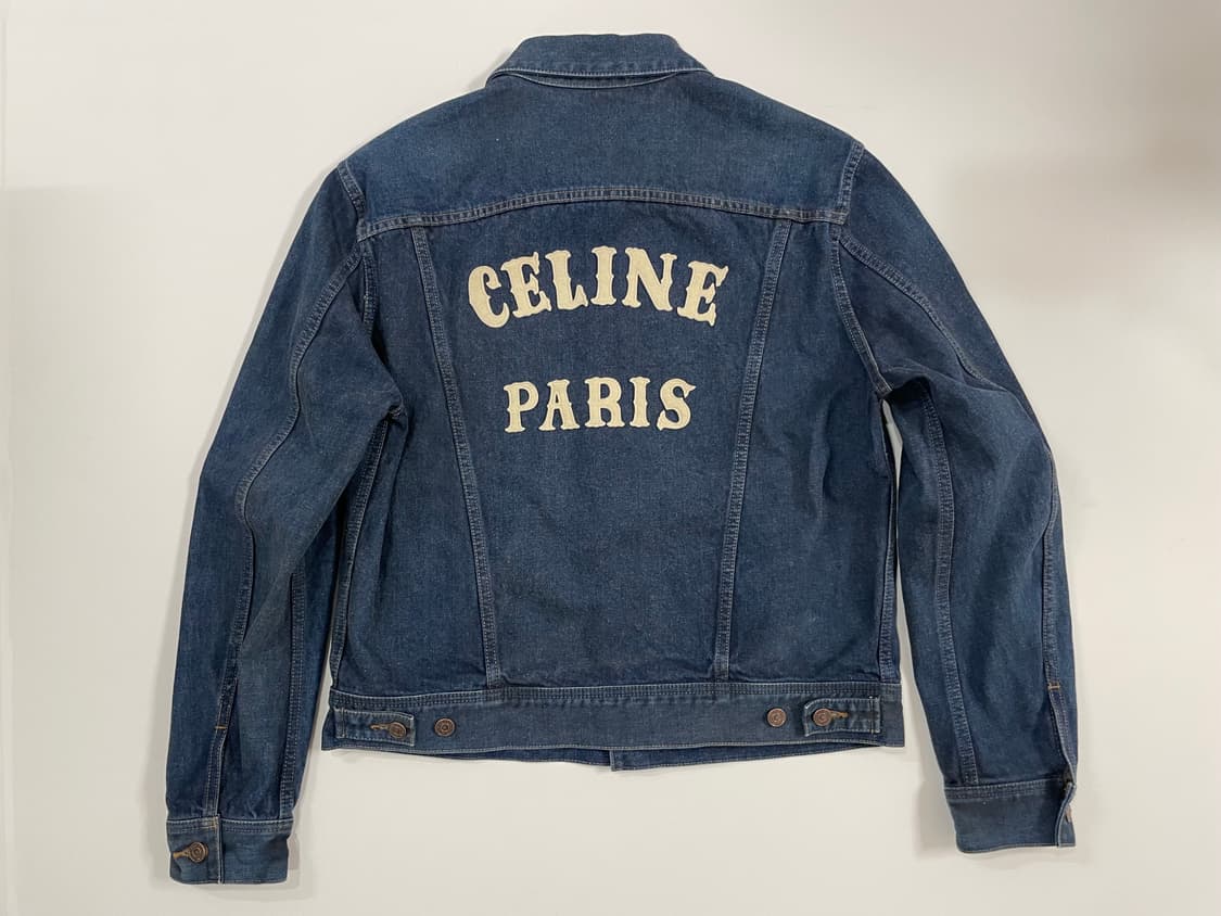 셀린느 데님 트러커 자켓 M 새상품 판매 상품이미지1