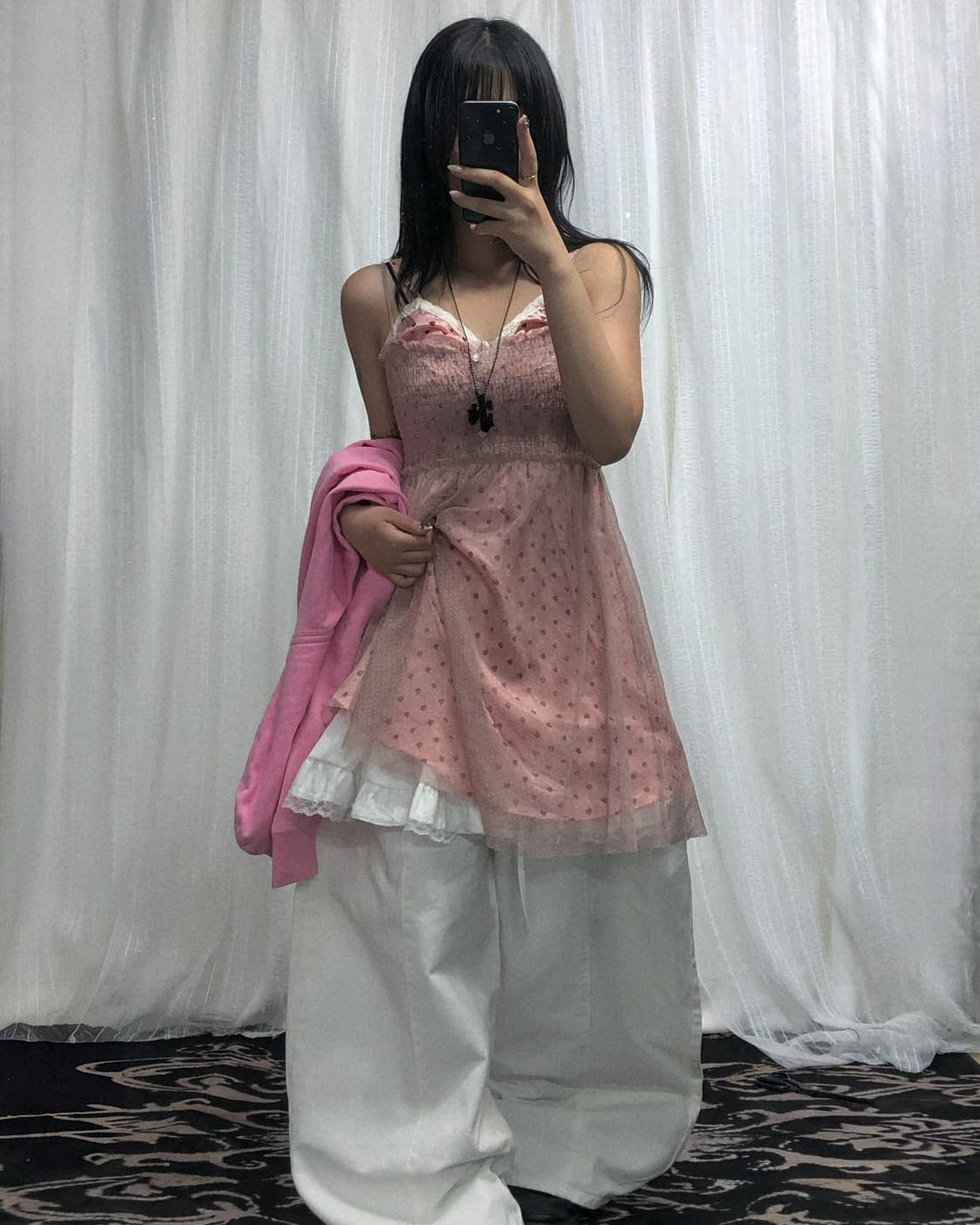 아베크롬비 핑크 후집 러힙 세트 상품이미지3