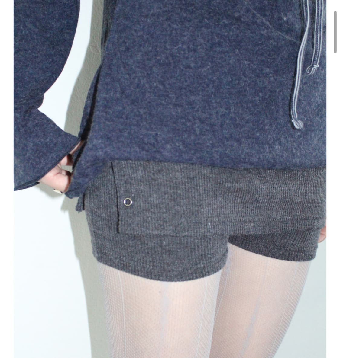 히피디피 rivet knit shorts 상품이미지1