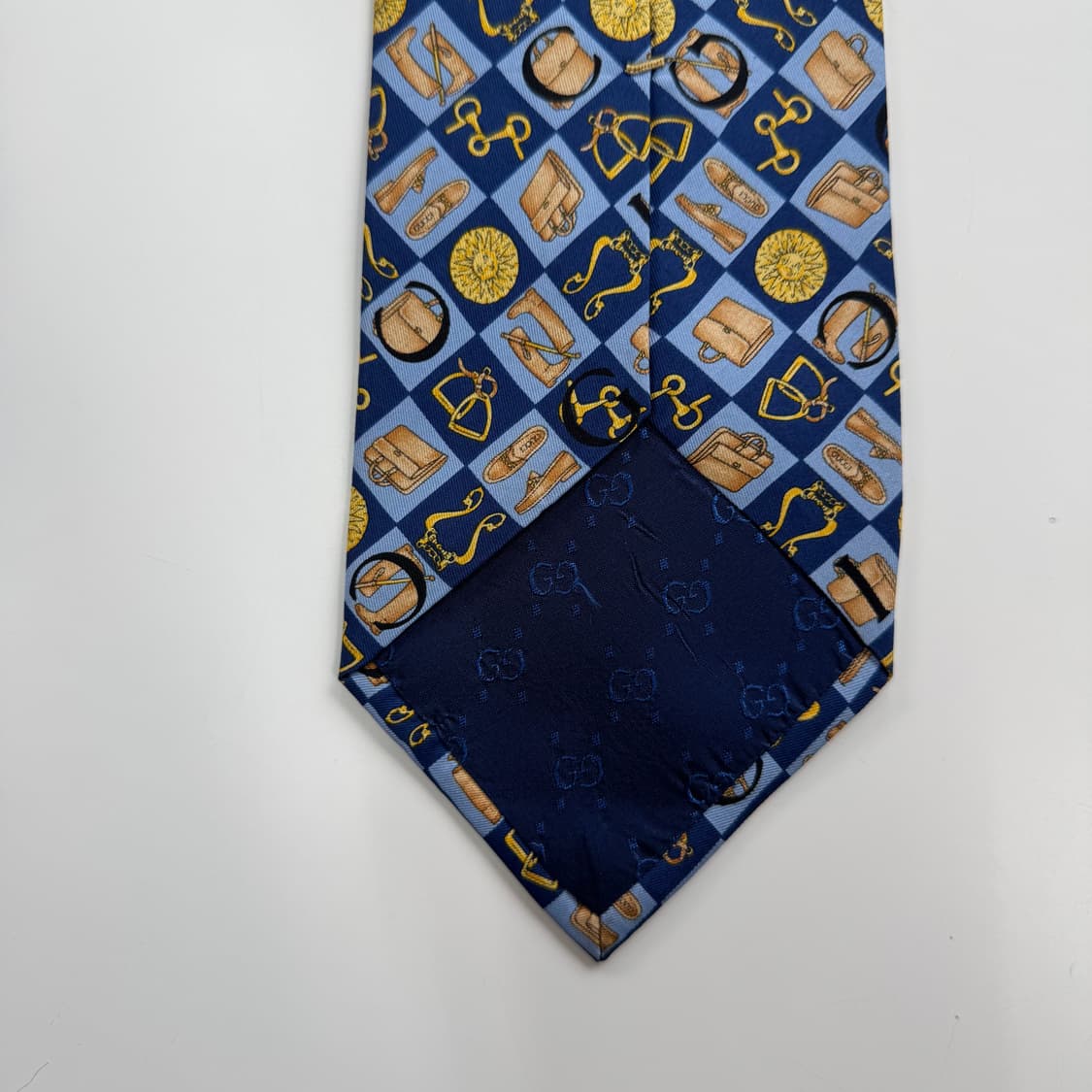 구찌(GUCCI) 영문 모노그램 명품 정품 넥타이 상품이미지7