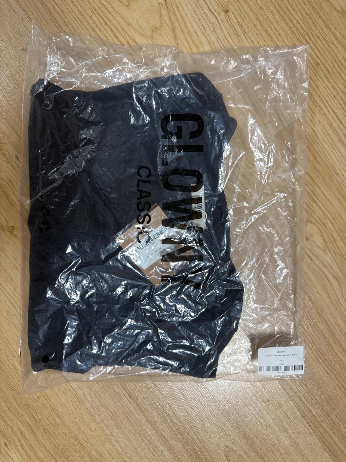 [글로니] G CLASSIC RIB SCOOP LONG SLEEVE 상품이미지2