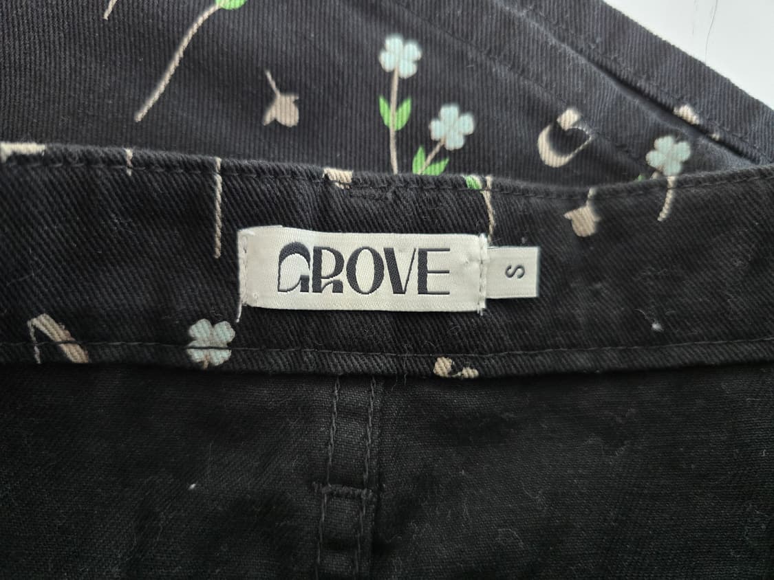 그로브 22썸머 카밀 스커트 블랙 S 상품이미지5