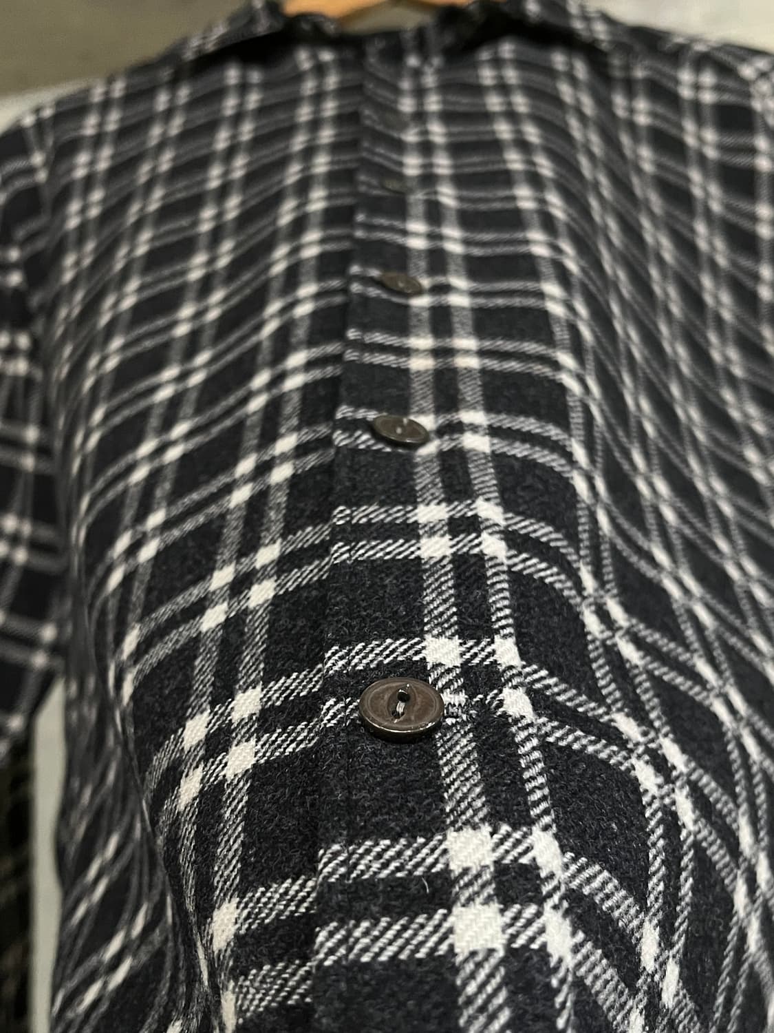 90s Pendleton Wool Flannel Check Shirt 상품이미지4