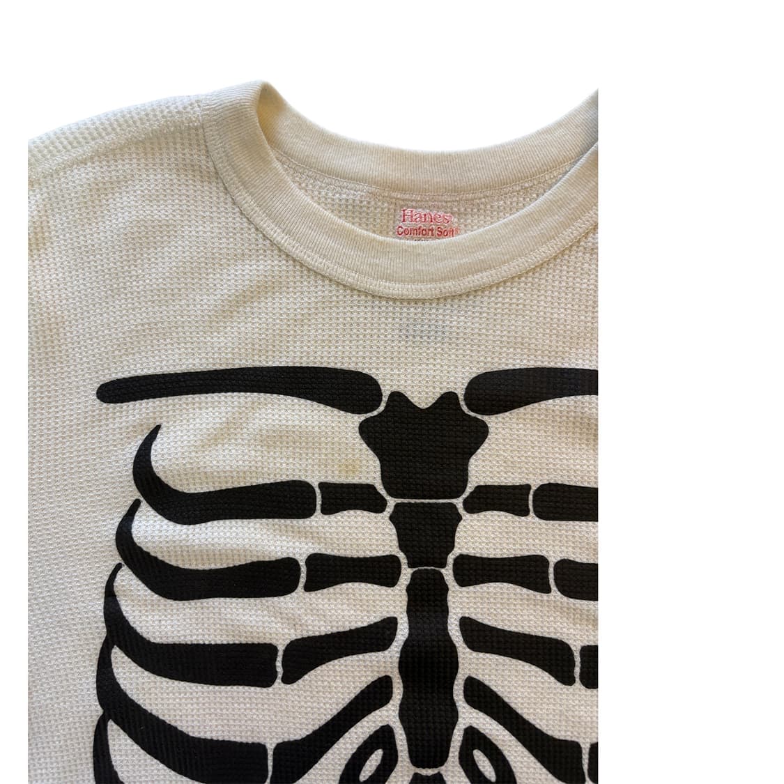 SUPREME HANES BONES THERMAL CREW WHITE 상품이미지2