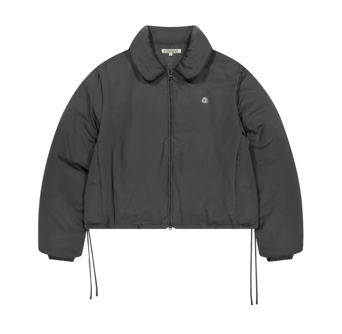 코이세이오 솔리드 패딩 자켓 그레이 상품이미지1