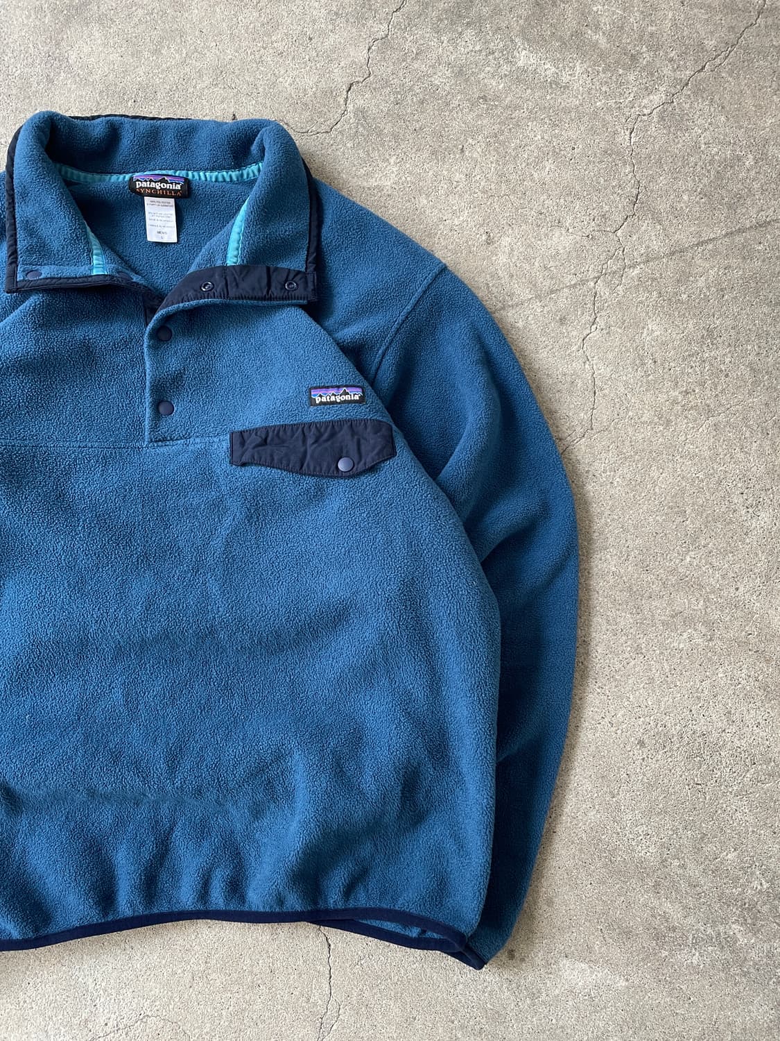 Patagonia Synchilla Navy&Blue Snap-T 상품이미지3