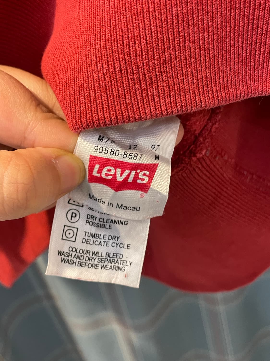 리바이스 자수 로고후드 (95) 상품이미지6