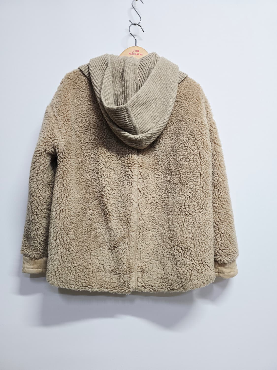 SJSJ 뽀글이 플리스 자켓 베이지 상품이미지4