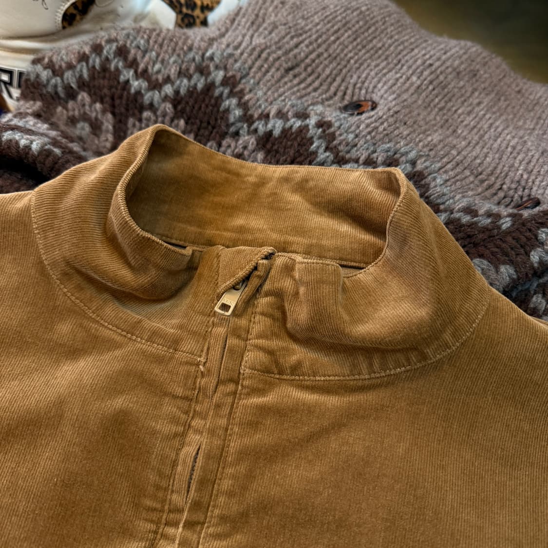 MELPLE 캘리포니아 리그 코듀로이 봄버 A2 포켓 디테일 자켓 상품이미지4