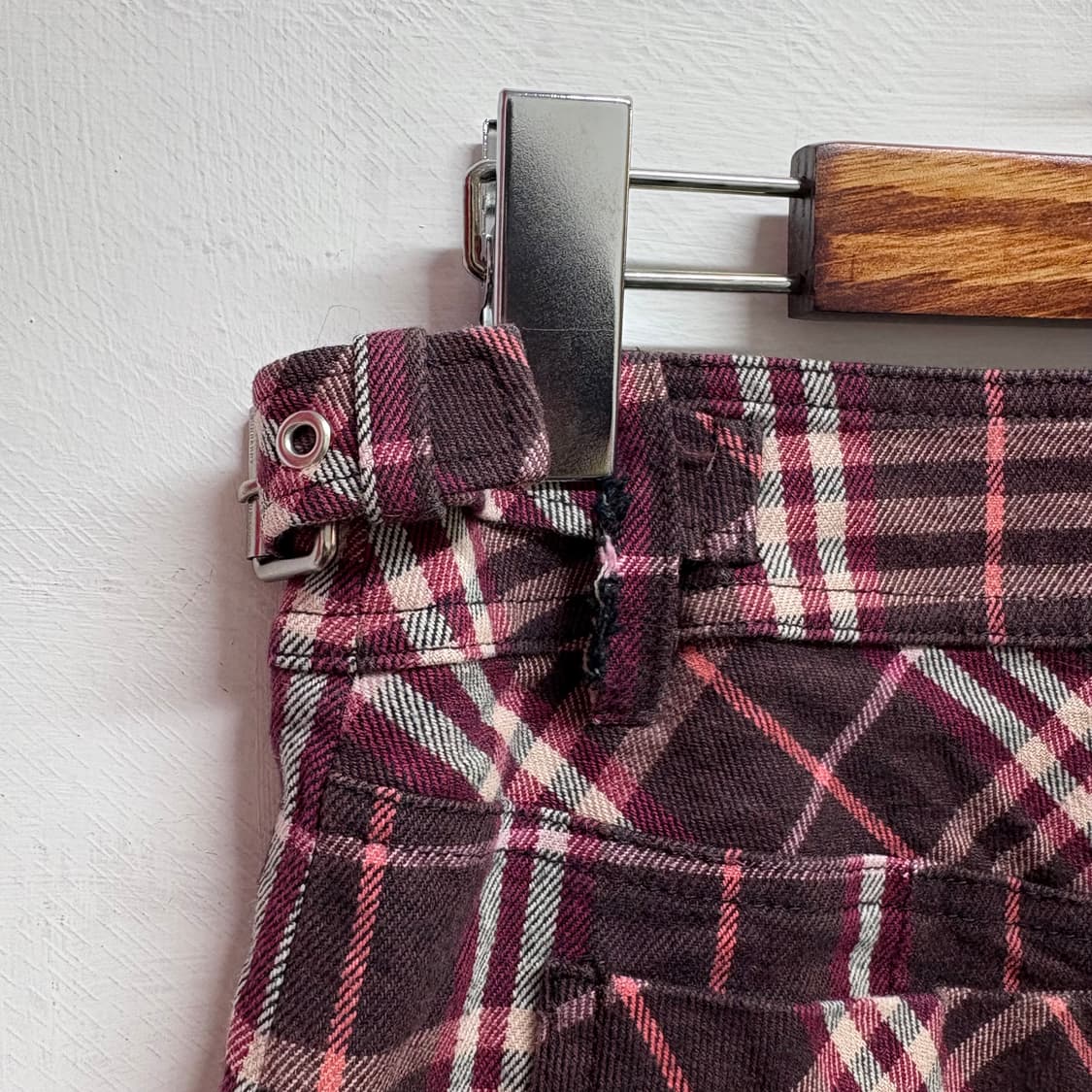 버버리 핑크 펑크 미니 스커트  상품이미지7