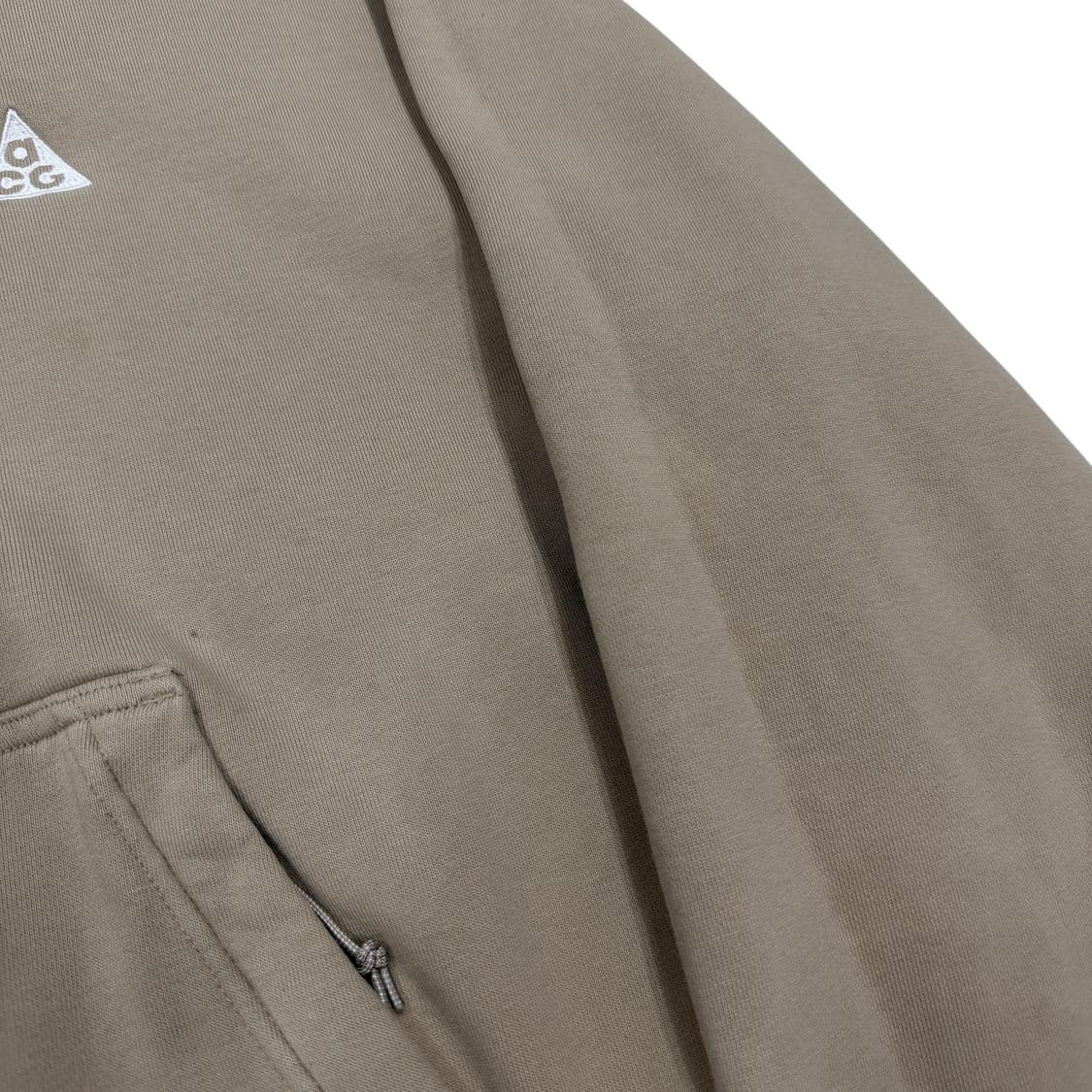 나이키 ACG 풀오버 플리스 후드티 베이지 카키 L 상품이미지9