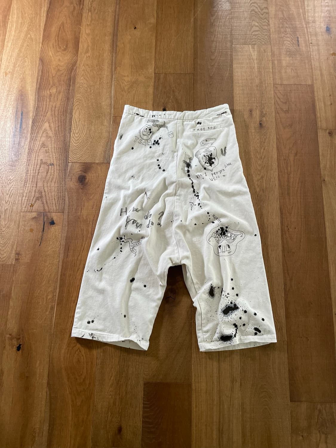 KZ ATELIER Hand Artwork Wide pants 상품이미지3