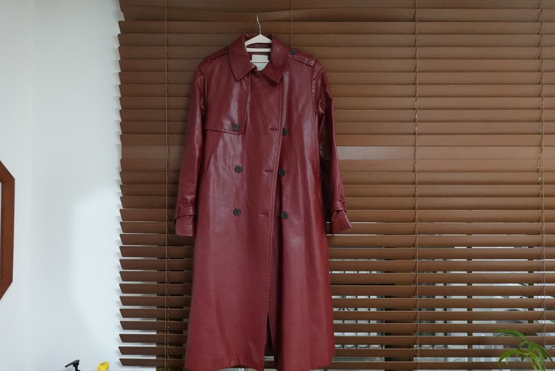 페이크 레더 자켓 상품이미지1