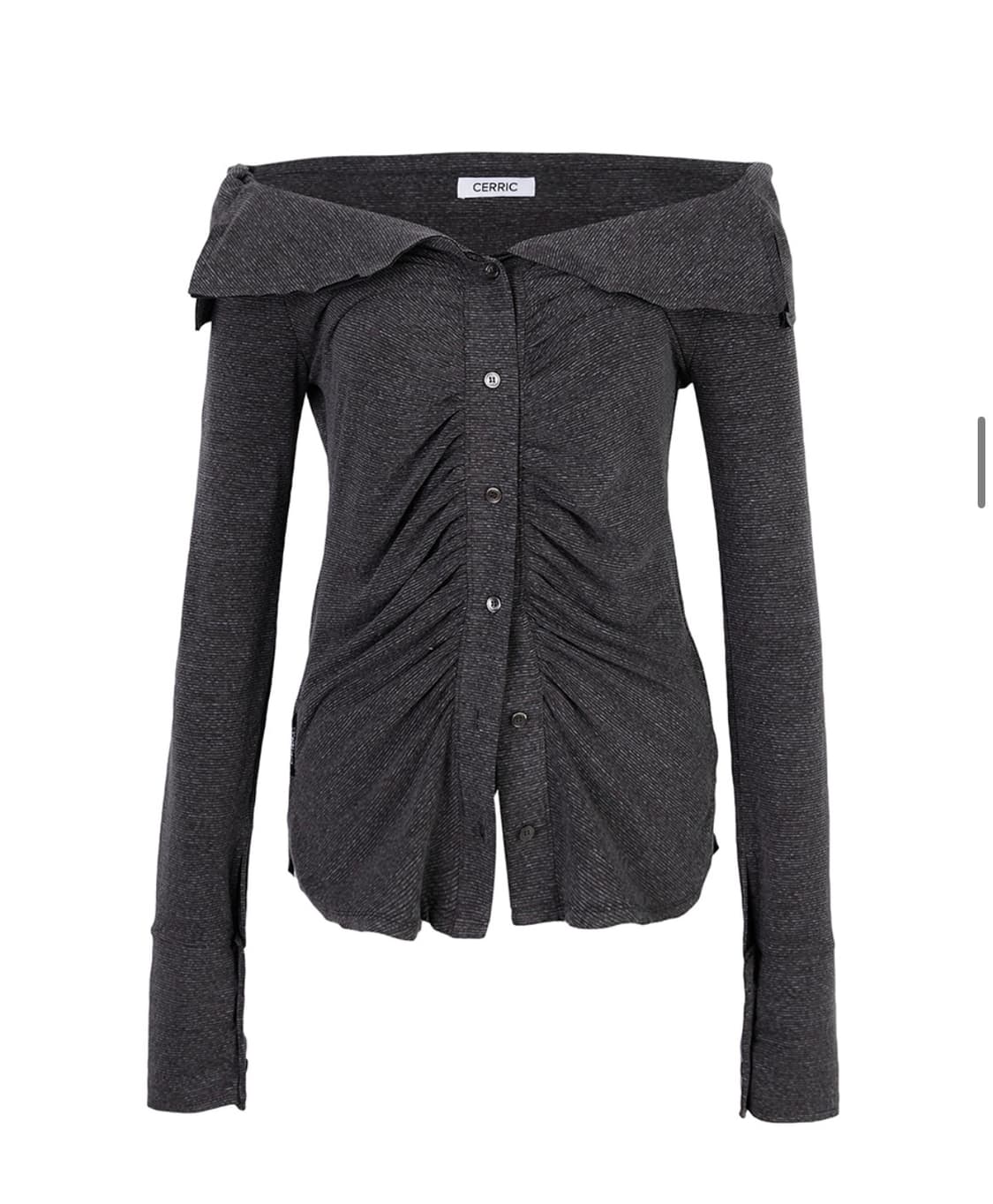 세릭 링클 오프숄더 WRINKLE OFF SHOULDER TOP 상품이미지3