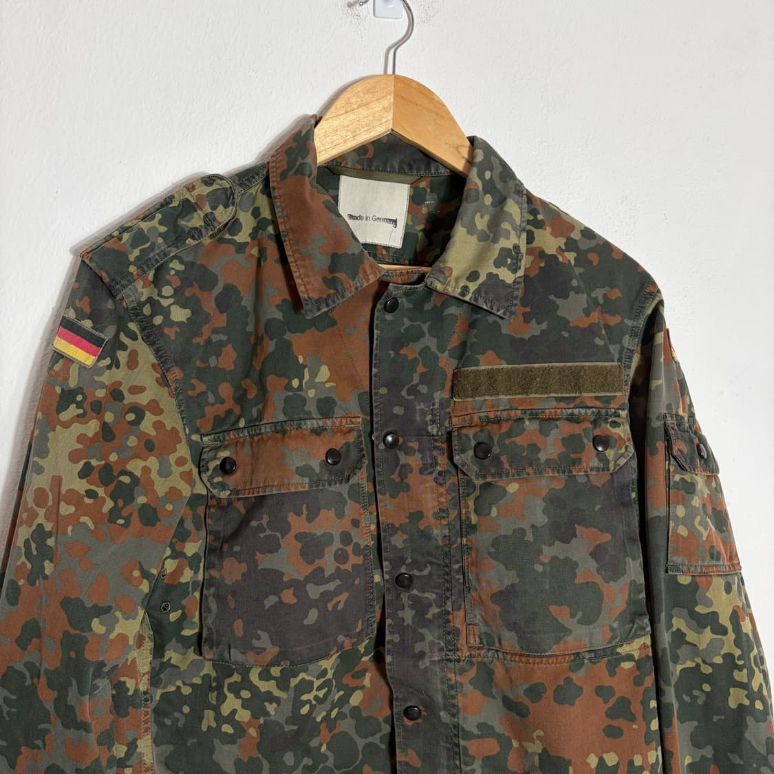 독일군 플랙탄 카모 야상 필드 자켓(Free) 상품이미지3